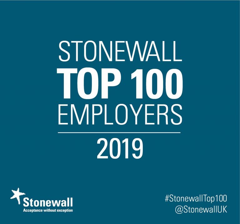 Stonewall Top employer Logo